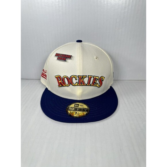 Size 7 1/4 New Era Colorado Rockies Big League Chew Original 59FIFTY Fitted Hat